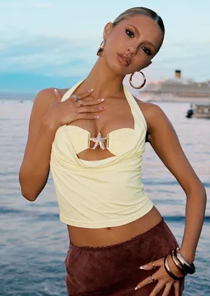 Princess Polly Halter Top thumbnail 1