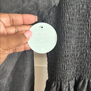 NWT The Hill House Black Wmily Nap Dress - Smocked Bodice thumbnail 6