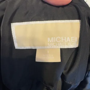 1545 | Michael‎ Kors Hooded Anorak Rain Jacket Gold Hardware Black Womens S thumbnail 7