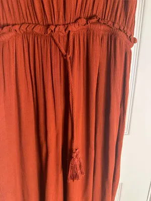 Patrons of Peace Spaghetti Strap Wideleg Maxi Jumpsuit thumbnail 2