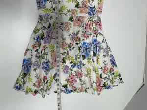 Alice & Olivia Trixie Floral Spaghetti Strap Mini Dress - Size 2.‎ thumbnail 11