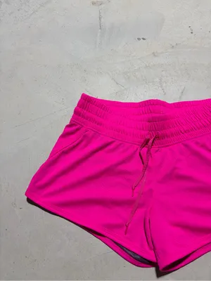 Reebok Women's mesh Pink Athletic Shorts medium thumbnail 4