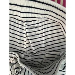 NWT Haven Well Within Calm & Cool Striped Pajama Pants Small Organic Cotton thumbnail 6