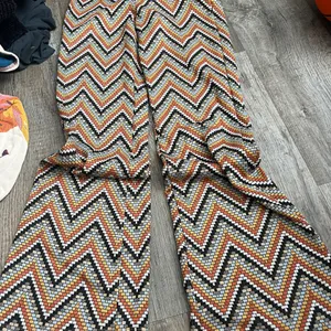 Urban Outfitters‎ Bryan Geometric High Waisted Flare Pants size small thumbnail 11