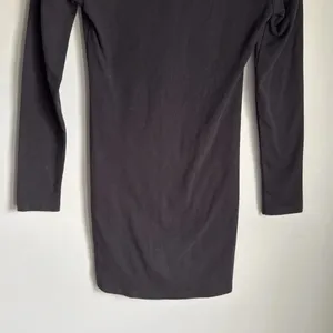 Reformation Cally Stretch Organic Cotton Long Sleeve Dress thumbnail 9