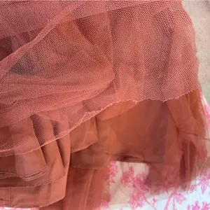 Revelry Madeline Rust Tulle Maxi Dress Orange Size 10 thumbnail 8