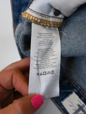 We the Free Women's 24 Distressed Straight Leg Raw Hem Button Fly Jean thumbnail 10