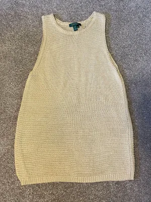 Ralph Lauren Crochet Tank Top thumbnail 1