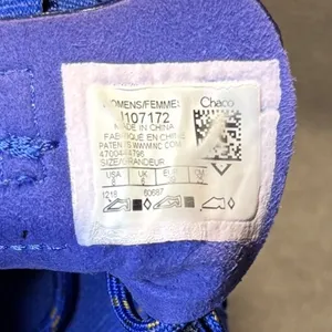 Chaco Kanarra Knit Mesh‎ Sneakers Size 8 Royal Blue J107172 thumbnail 6