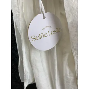 Selfie Leslie White Mini Dress Square Neck Open Back Lace Up Bow NWT US XL AU 14 thumbnail 7