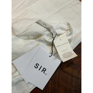 SIR White Tamara Tie MIDI Dress thumbnail 7
