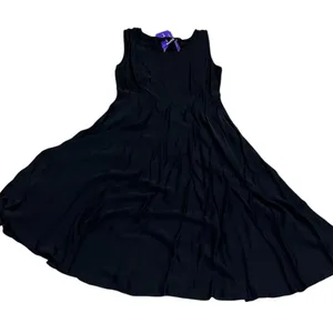 Seraphine Women's Black A-line Knee Length Dress Size 2 Formal thumbnail 1