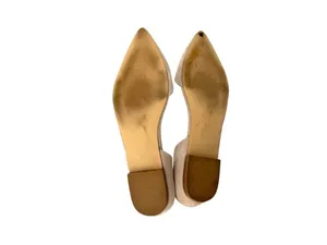Steve Madden Audriana Beige Suede Pointed-Toe D'Orsay Flats Size 9 Quiet Luxury thumbnail 7