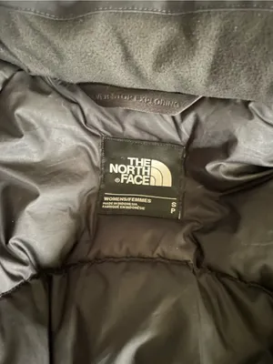 The North Face Women's Arctic Down Parka Jacket Small Black thumbnail 2