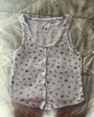 Floral Tank thumbnail 1