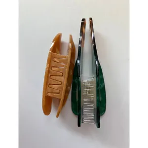 Source Unknown French Baguette & Bordeaux Wine Bottle Claw Clip Set 3-4" thumbnail 2