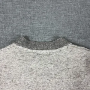 Athleta Cardigan Womens XS Petite Beige Wool Blend Westlake V Neck Button‎ Rib thumbnail 11