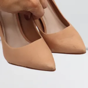 Aldo Pumps Womens 8.5 Pointed Toe Stiletto Tan Faux Suede Heels Good thumbnail 9