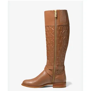 Michael Michael Kors‎ Kincaid Debossed Leather Riding Boot 7 $345 thumbnail 2