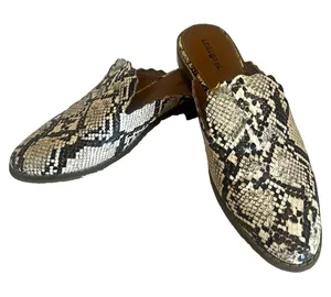 Indigo Rd. Snake Print Slip-On Mule Flats Pointed Toe Cushioned Women's 7M thumbnail 1