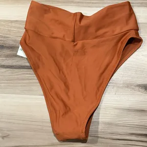 NEW Aerie High Cut Cheeky Bikini Bottom Women’s XS thumbnail 3