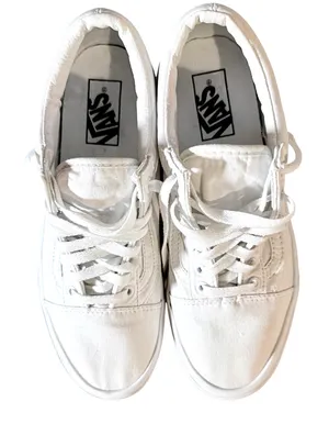 VANS Old Skool Men Low Top Lace-Up Sneakers True White thumbnail 6