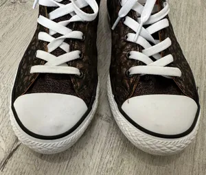 Converse Copper Leopard Print Sneakers thumbnail 2