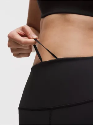 Lululemon Wunder Train High-Rise Crop 23" Leggings 2 Black Pilates Yoga Minimal thumbnail 3