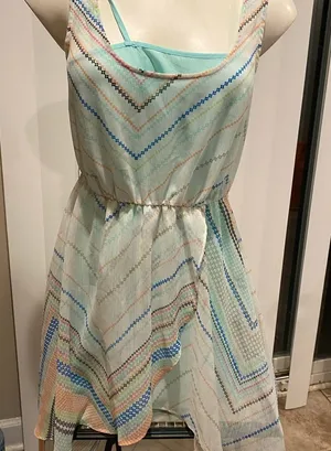 Candie’s Blue summer dress thumbnail 1