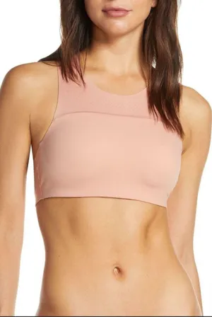 Chantelle high neck wireless low impact‎ sports bra Large thumbnail 1