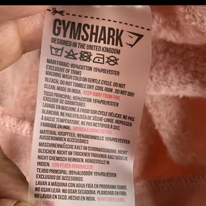 Gymshark Drawcord Cropped Hoodie Size L thumbnail 8