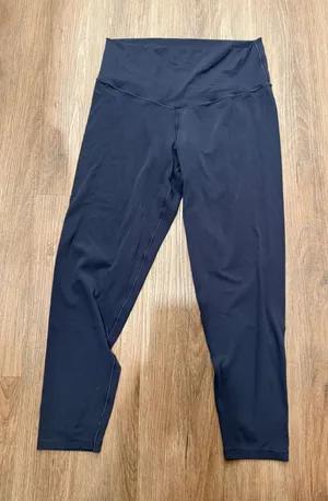 OFFLINE by Aerie‎ Real Me 7/8 High Rise Leggings Navy Blue Womens XL 3006 thumbnail 1