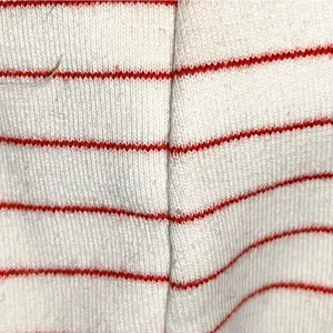 Lacoste Cream and Red Striped Top thumbnail 10