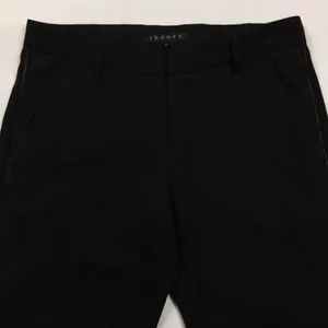Theory Tassa Poet Wool Zipper Trim Slim‎ Pant thumbnail 2