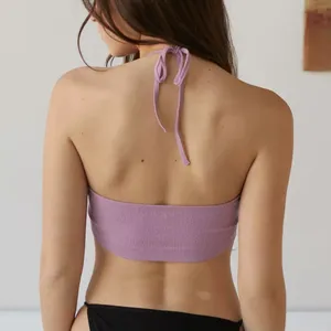 Urban Outfitters NWT Out From Under Cozy Up Seamless Convertible Mauve Bra Top thumbnail 4