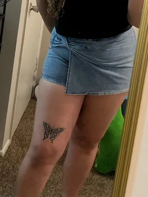 Denim skort Blue Size M thumbnail 1