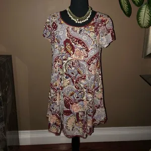 Anthropologie Silence + Noise Floral Dress thumbnail 3
