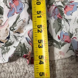 Floral Maxi Dress with Rope Straps and tie in the back; size medium thumbnail 7