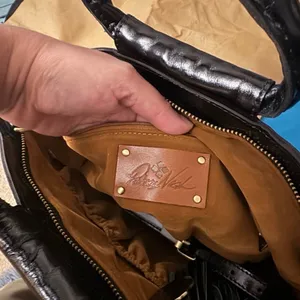 Patricia Nash Dark Brown and Black Shoulder Bag thumbnail 8