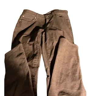 Gap Always Skinny Corduroy Pants Women's Size 4 Brown Mid Rise Ribbed Trousers thumbnail 1