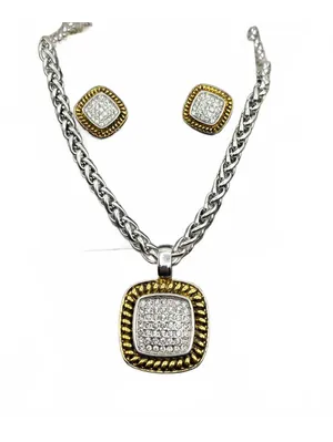 Classic Gold and Silver Statement Set thumbnail 2