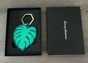 Tommy Bahama Green Palm Leaf Magnetic Hat Clip thumbnail 1