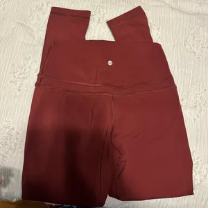 Maroon Leggings Red thumbnail 2