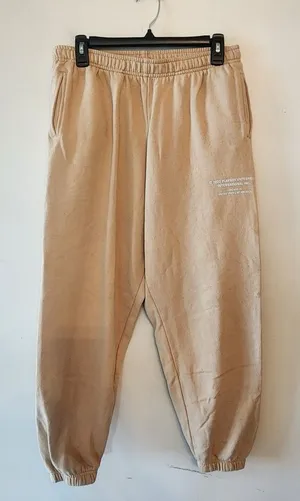 Playboy by pacsun Khaki Tan sweat pants size womens medium thumbnail 1