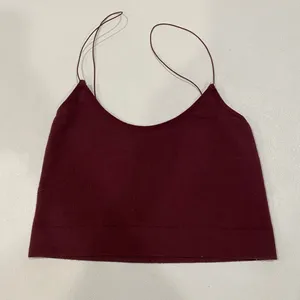 Out From Under Urban Outfitters Burgundy Seamless Cami Top Size M Y2K thumbnail 3