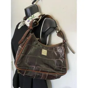 dooney and bourke animal print handbag small brown thumbnail 5