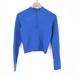 DSG Momentum Seamless 1/4 Zip Pullover Womens S Team Royal Blue thumbnail 2