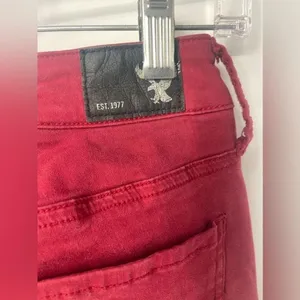 American eagle outfitters super stretch red color‎ size 4 thumbnail 7