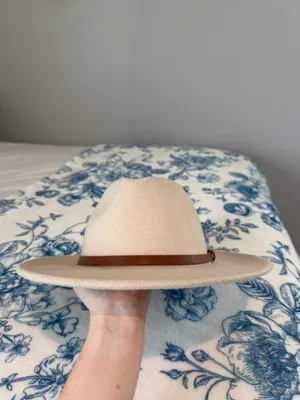 Cream Hat Brown thumbnail 2