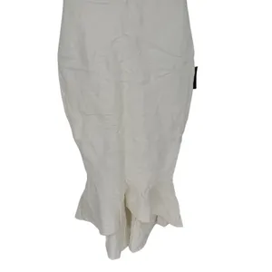 Lulus‎ How Much I Care Ivory Off-The-Shoulder Midi Dress Size S thumbnail 7